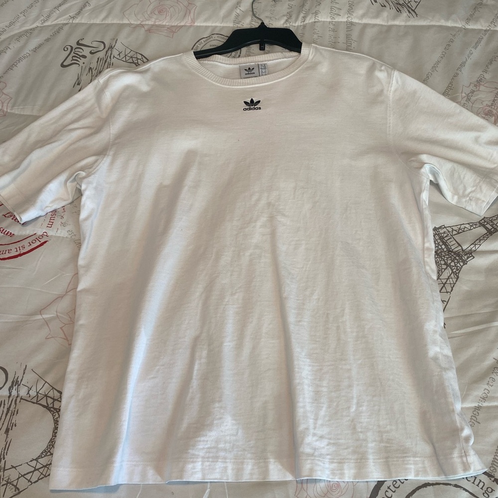 Adidas White T-Shirt